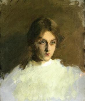 John Singer Sargent : Portrait of Edith French